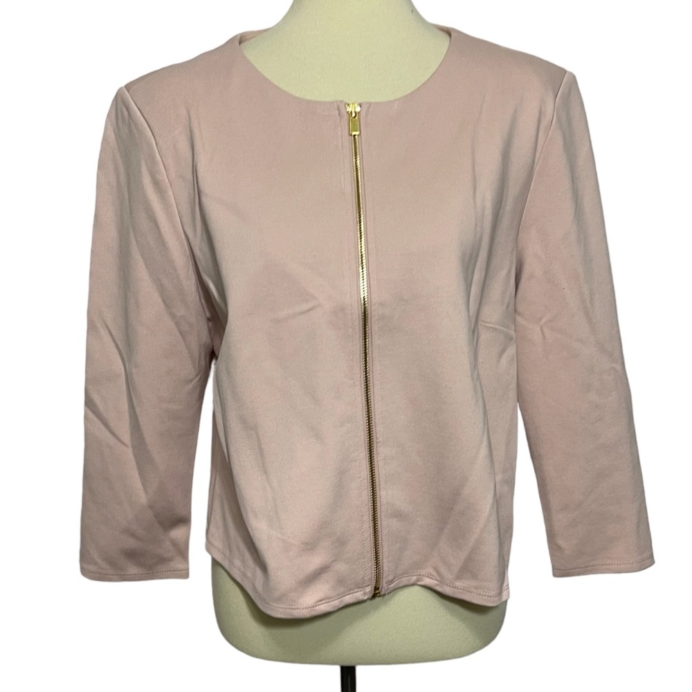 Anthropologie Philosophy Full Zipper Sweater Jacket - Picture 2 of 13